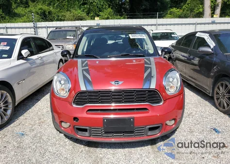 2014 Mini Cooper S Countryman from USA, damaged, VIN WMWZC3C56EWP29807